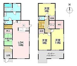 北葛城郡上牧町上牧　新築戸建　1号棟