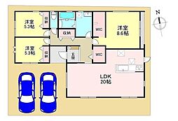 北葛城郡広陵町大字大野6期　新築戸建　4号棟