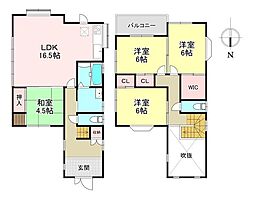 香芝市上中　中古戸建