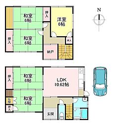 富田林市旭ヶ丘町　中古戸建
