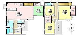 香芝市別所　新築戸建　8号棟