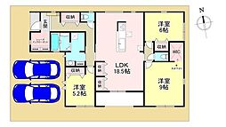 香芝市高　新築戸建　2号棟