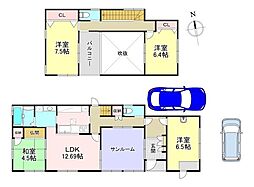 香芝市穴虫　中古戸建