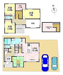 香芝市狐井　新築戸建　2期7号地