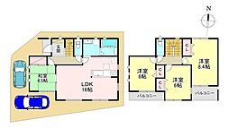 北葛城郡第6河合町星和台2丁目　新築戸建　1号棟