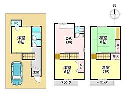 大阪市平野区西脇1丁目　中古戸建