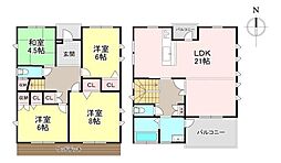 香芝市旭ヶ丘2丁目　中古戸建