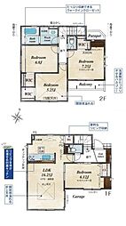 埼玉県志木市下宗岡二丁目　新築戸建　全1棟