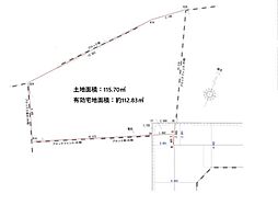 埼玉県上尾市大字原市　建築条件なし売地