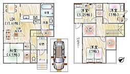 枚方市東山１丁目の一戸建て