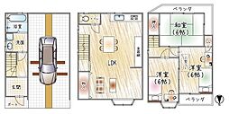 四條畷市中野３丁目の一戸建て