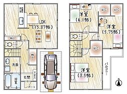 寝屋川市高柳７丁目の一戸建て