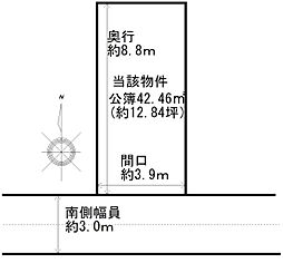 新着　勝山北5丁目　売土地