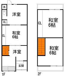新着　玉津2丁目　テラスハウス