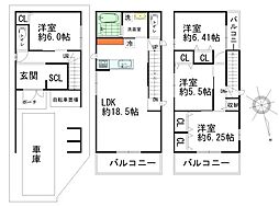 新着　生野東3丁目 建築条件付き土地