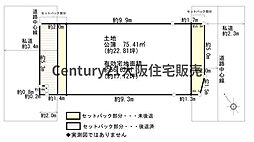 新着　成育4丁目　建築条件なし