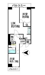 新着　シャルム小坂壱番館　3F