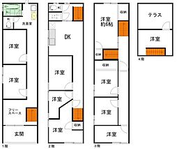 新着　巽北1丁目　テラスハウス