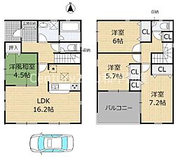 クレイドルガーデン曽我部町寺 第3-号棟(新築一戸建)