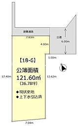 亀岡市篠町篠中西裏の土地