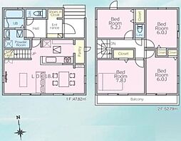 厚木市上落合　3号棟