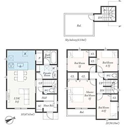厚木市金田　2号棟