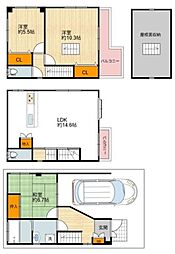 南津守7丁目貸家