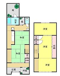 大阪市西成区玉出西２丁目の一戸建て