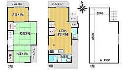 大阪市西成区北津守４丁目