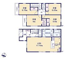 柏市青葉台1丁目　1号棟　新築戸建