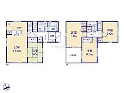 松戸市五香西3丁目　5号棟　新築戸建て