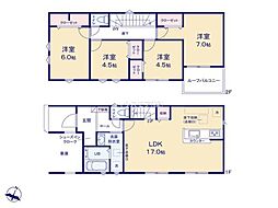 柏市豊上町　1号棟　新築戸建て