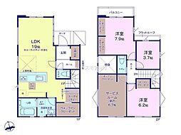 我孫子市青山台1丁目 1号棟　新築戸建て