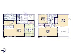 野田市尾崎　1号棟　新築戸建