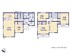 土浦市上高津　4号棟　新築戸建て