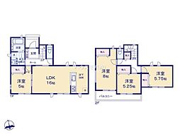 土浦市天川1丁目　新築戸建て