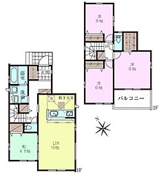 我孫子市船戸1丁目　1号棟　新築戸建て