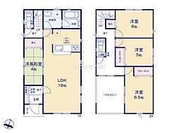 野田市山崎　1号棟　新築戸建