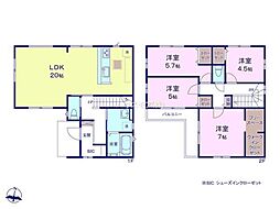 流山市大字流山　2号棟　新築戸建て