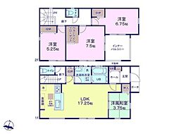 野田市中里　2号棟　新築戸建て