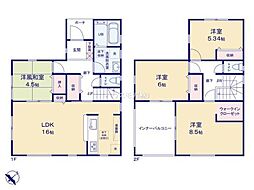 野田市清水　7号棟　新築戸建て