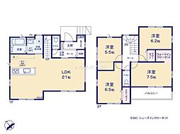 牛久市さくら台1丁目　新築戸建て