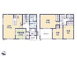 土浦市おおつ野8丁目　1号棟　新築戸建