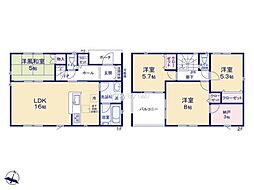 土浦市おおつ野8丁目　2号棟　新築戸建