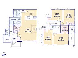 流山市松ケ丘1丁目　1号棟　新築戸建