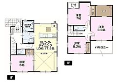 つくば市筑穂3丁目　1号棟　新築戸建