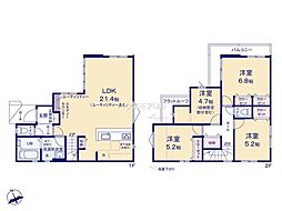 柏市柏　1号棟　新築戸建