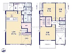 松戸市西馬橋3丁目　4号棟　新築戸建