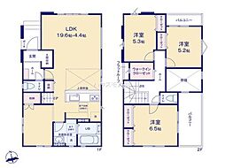 松戸市西馬橋3丁目　5号棟　新築戸建