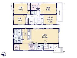 松戸市二十世紀が丘萩町　4号棟　新築戸建